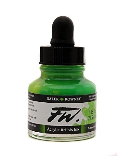 Daler Rowney Acryl Farbe FW Acrylfarbe, 29,5-ml-Flaschen