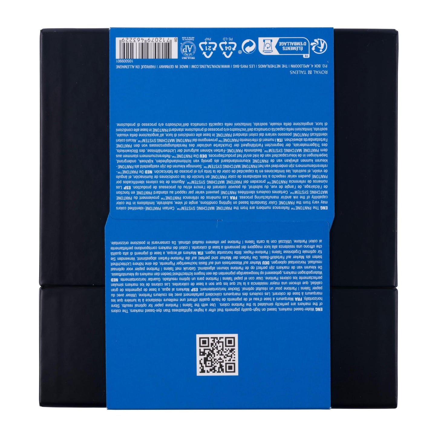 Royal Talens Pantone Dual Tip Markers - Primary, Set of 9