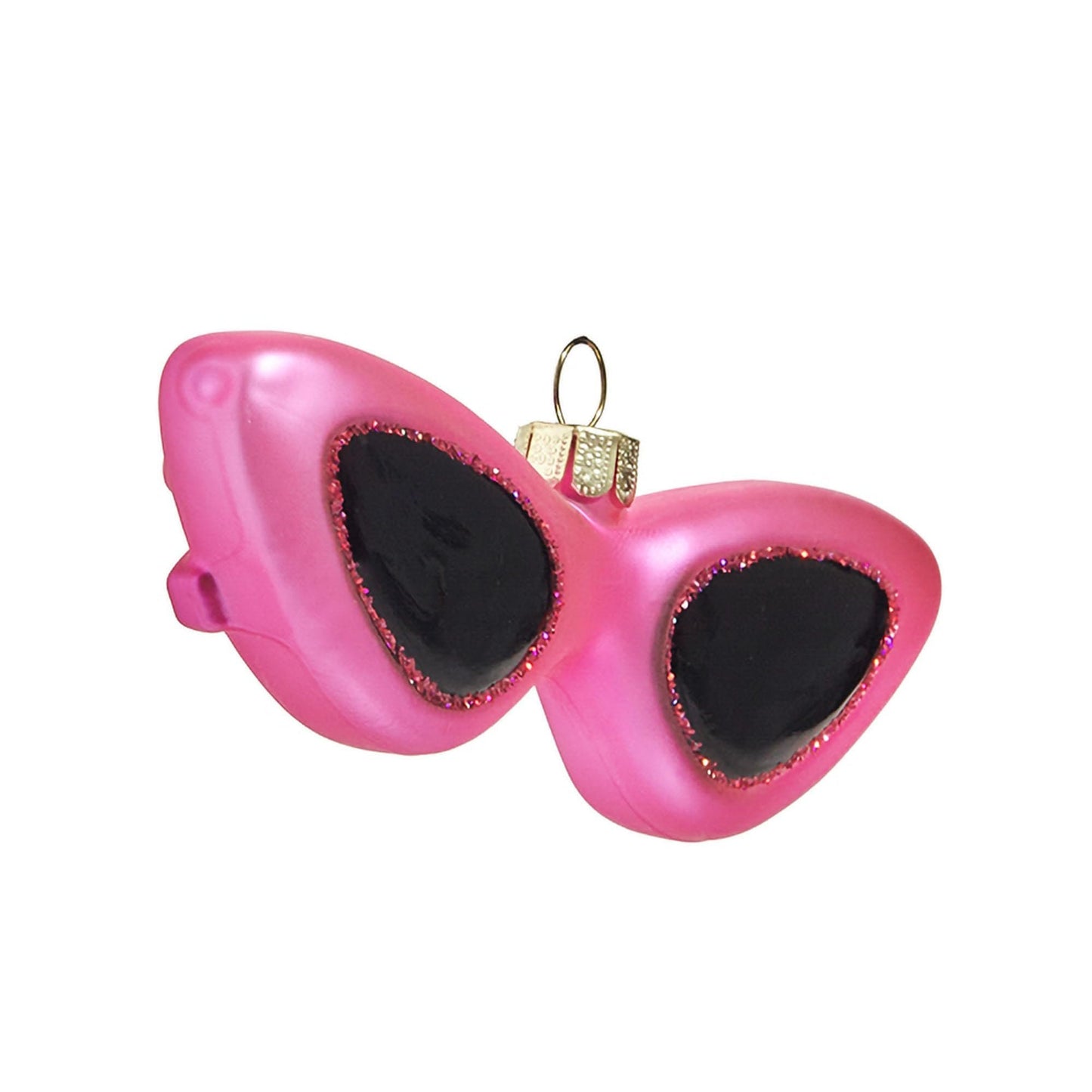 RAZ Imports Retro Sunglasses Ornament, 4.5-inch Length, Pink, Christmas, Home Decor
