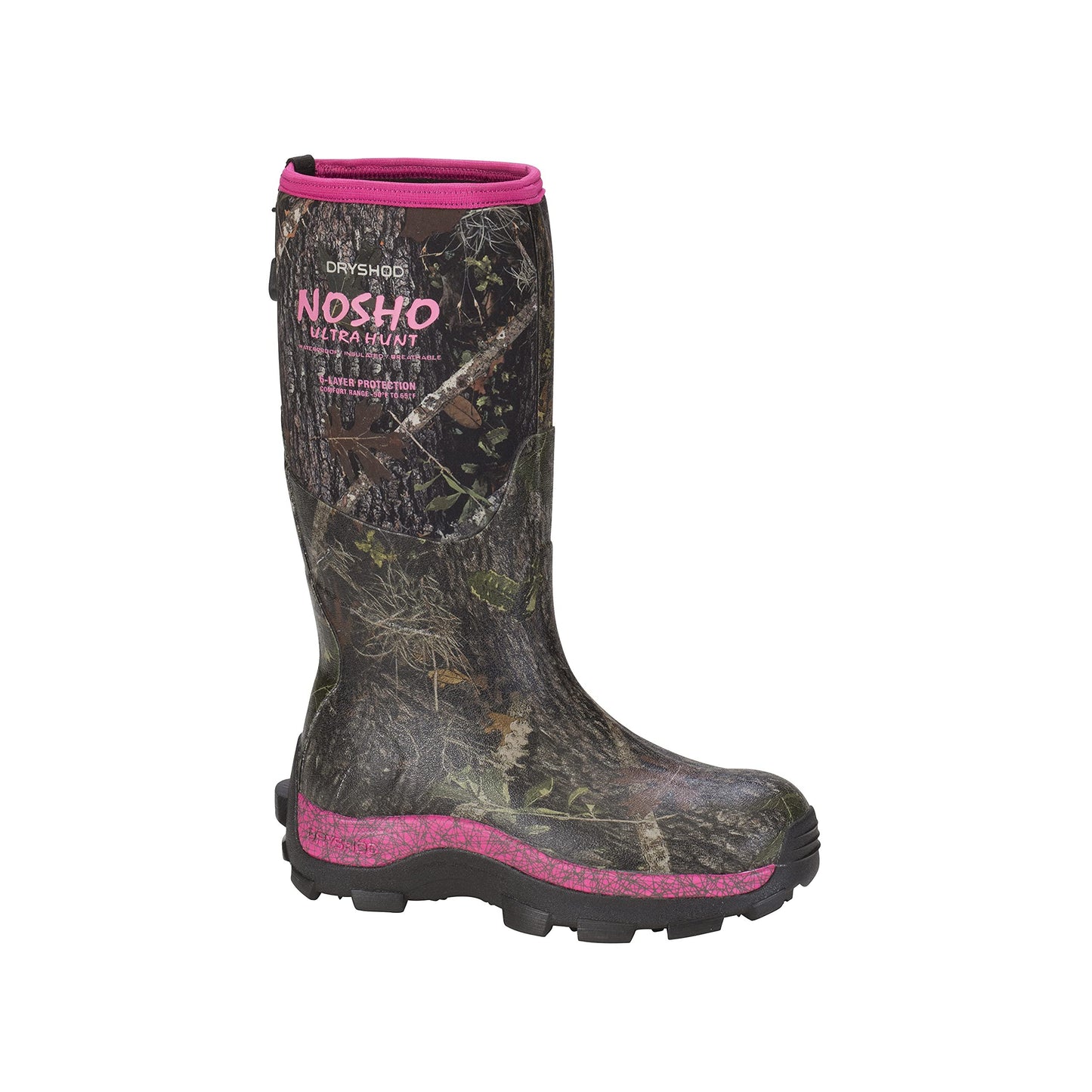 Dryshod Womens NoSho Ultra Hunt Cold-Conditions Hunting Boot