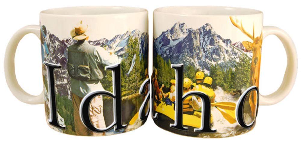 Americaware Idaho 18oz. Color Relief Coffee Mug