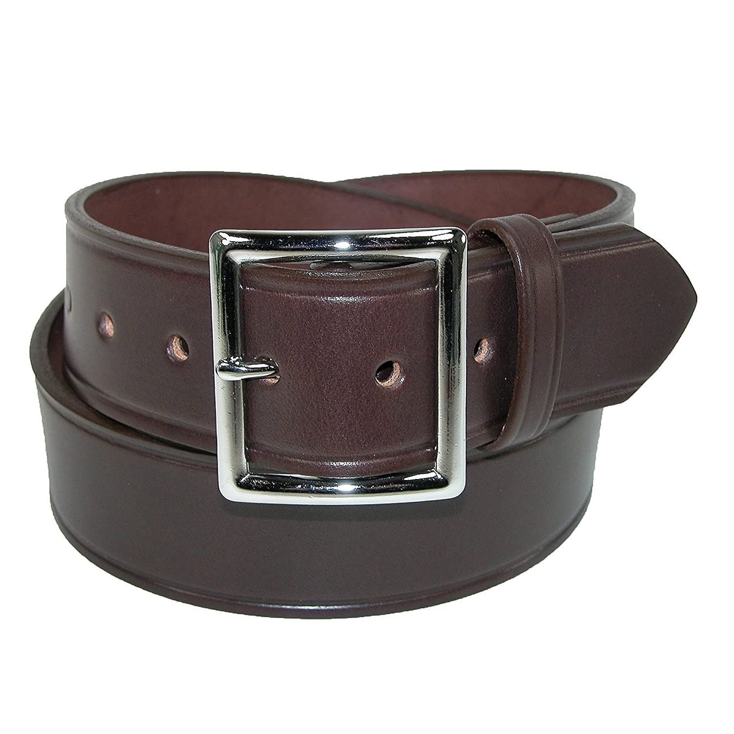 Leather 1.75in. Garrison Leather Belt US Made, Black or Brown