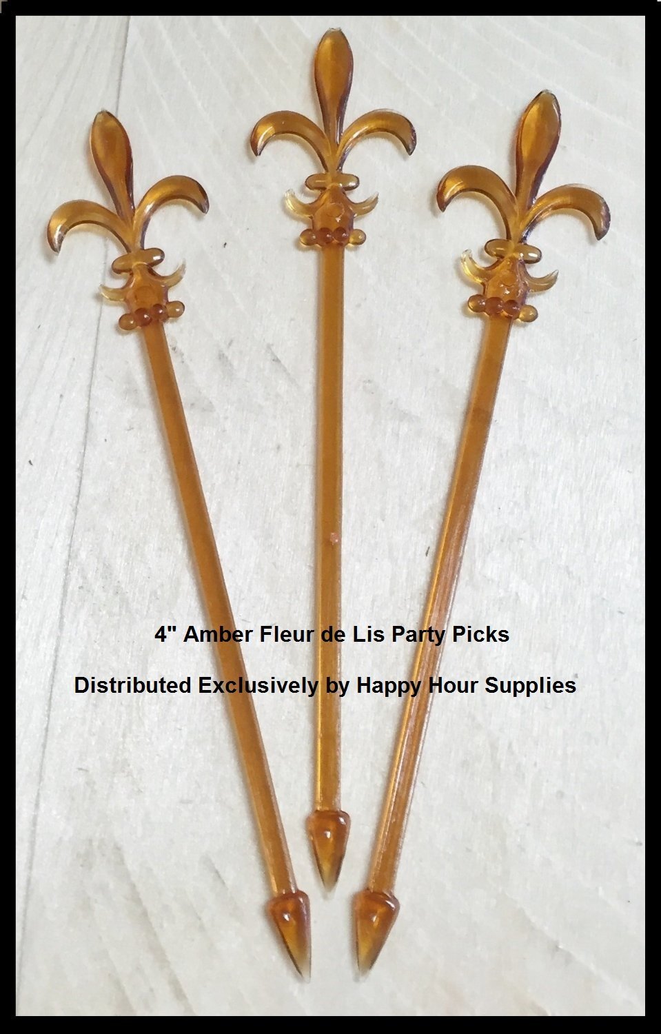 Libbey 3702 Embassy 5.5 oz Brandy Glass, SET OF 2 w/Signature Party Picks