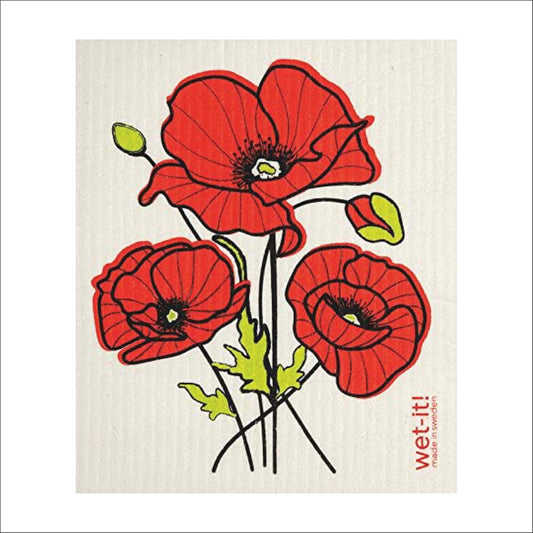 Wet-It! Swedish Dishcloth States – Reusable Paper Towels, Highly Absorbent & Biodegradable Dish Cloths, Non-Scratch, Durable, Machine Washable Cleaning Towels