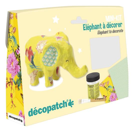 Décopatch Papier Mache Animal kit, 3.5x19x13.5cm, Brown