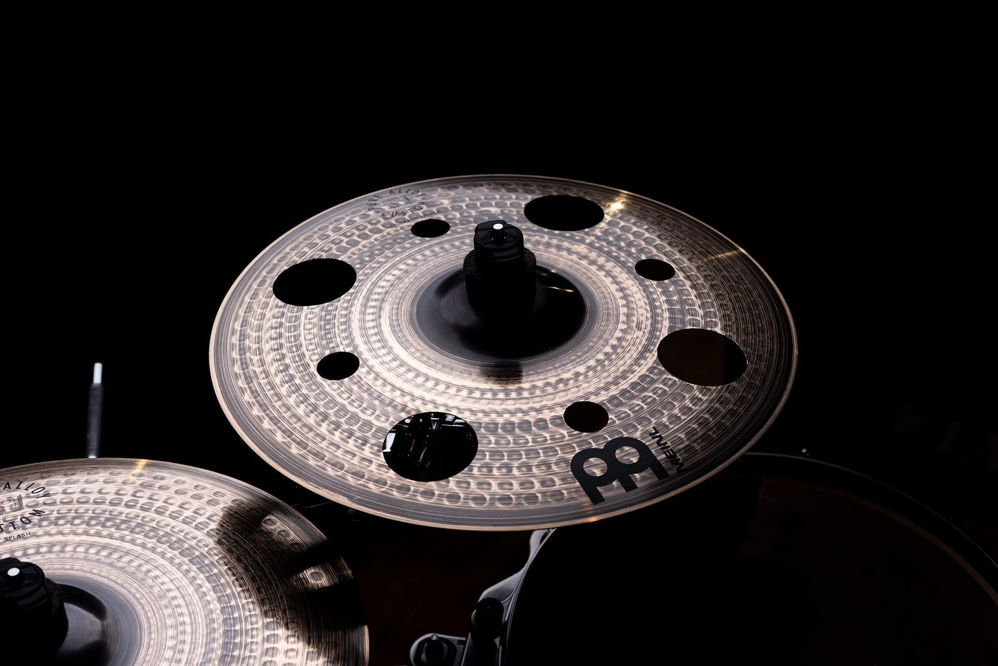 Meinl Cymbals Pure Alloy Custom 12" Trash Splash — Smoked Bronze/Brilliant Finish — Made in Germany, 2-Year Warranty (PAC12TRS)