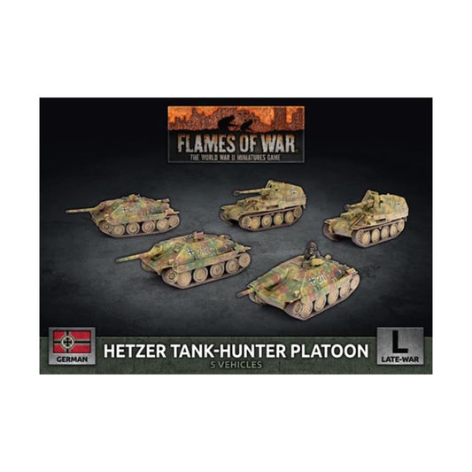 Flames of War: Bagration German Hetzer/Marder Tank Hunter Platoon (GBX167)