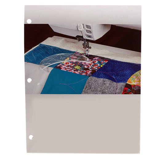 Presser Foot Workbook Free Motion Quilting Addendum