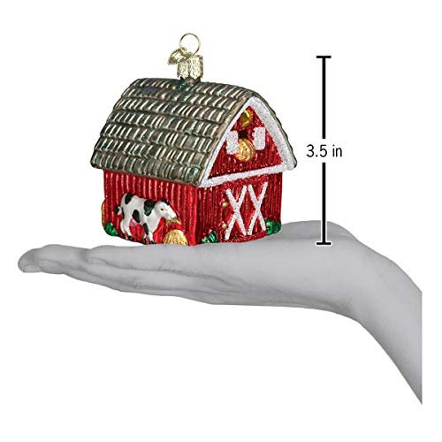 Old World Christmas Ornaments: Fireman Collection Glass Blown Ornaments for Christmas Tree