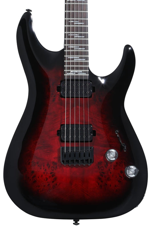 Schecter Omen Elite-6 Electric Guitar - Black Cherry Burst