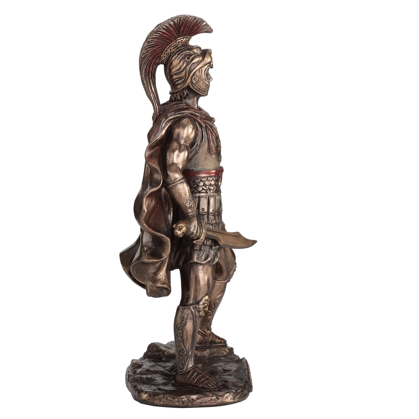 Veronese Design 6 7/8 Inch Alexander The Great King of Macedonia Resin Sculpture Bronze Finish