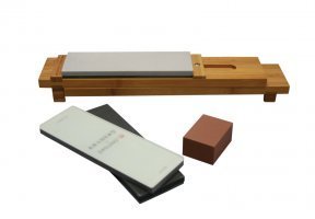 Bob Kramer by ZWILLING J.A Henckels 6-pc Glass Water Stone Sharpening Set
