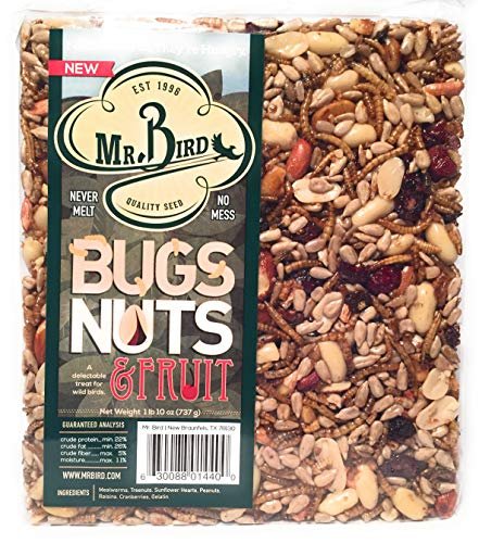 Mr. Bird Bugs, Nuts, & Fruit Large Seed Cake 1 lb. 10 oz.