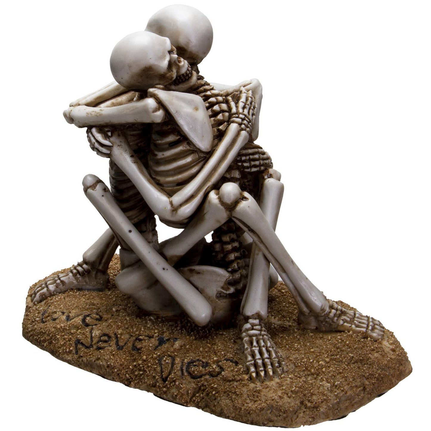 Pacific Giftware Love Never Dies Couple Sharing an Intimate Hug Resin Collectible Figurine