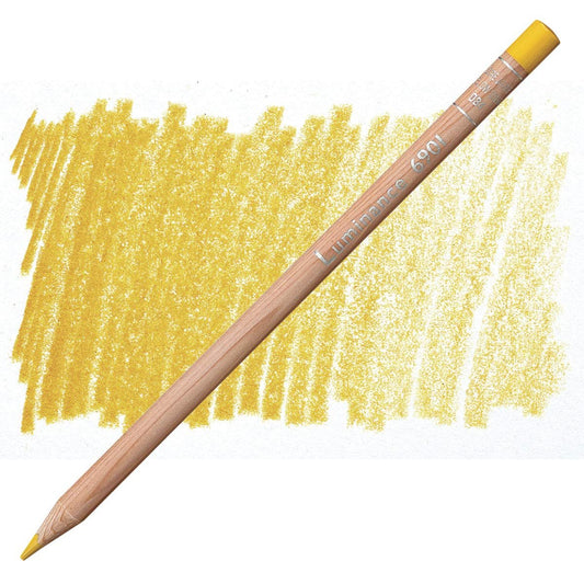 Caran d'Ache Professional Luminance Colored Pencils Yellow Ochre 034