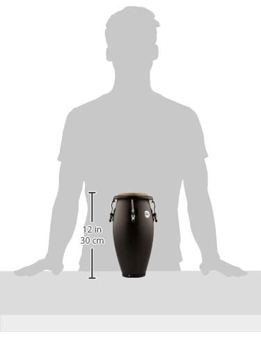 4 1/2" Mini Conga with Hardwood Shell and Tunable Buffalo Skin Head - NOT MADE IN CHINA, 2-YEAR WARRANTY