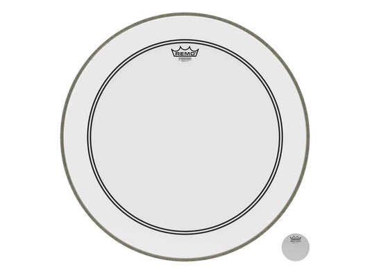 Remo Powerstroke P3 Smooth White™ Bass Drumhead, 22"