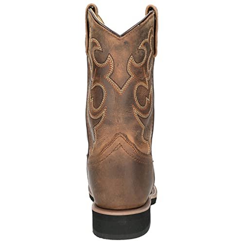 Kids Pueblo Leather 10.5M color Dark Crazy Horse,Dark Crazy Horse,10.5 M US Little Kid