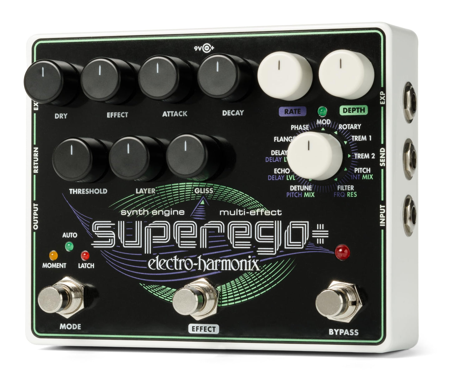 Electro-Harmonix Superego+ Synth Engine/Multi-Effects Pedal