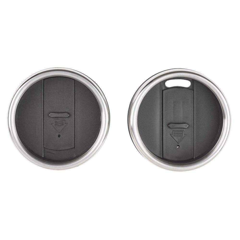 Stainless Steel Travel Coffee Mug with Lid and Handle (16 Oz Double-Wall Vacuum Insulated Cup)