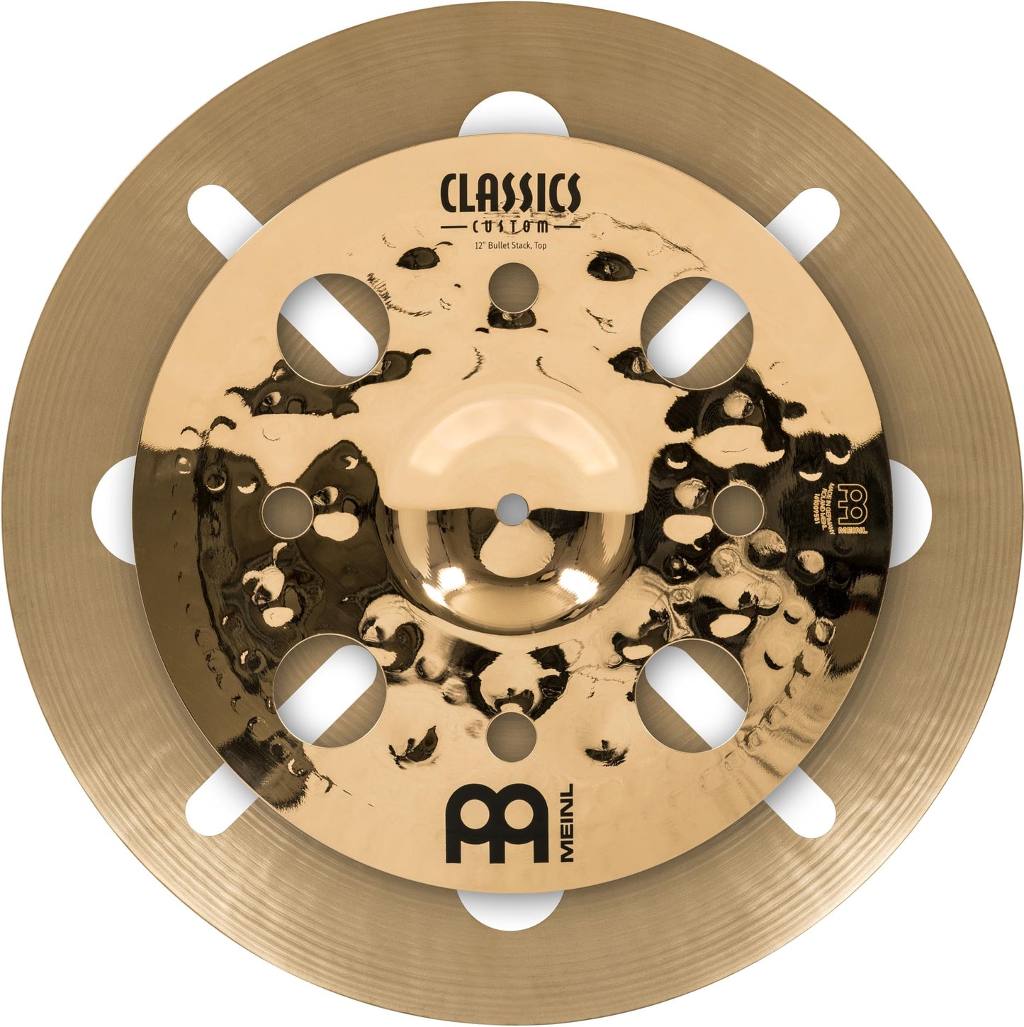 Meinl Cymbals AC Luke Holland Artist Concept Model Byzance/Classics Custom Bullet Stack, inch