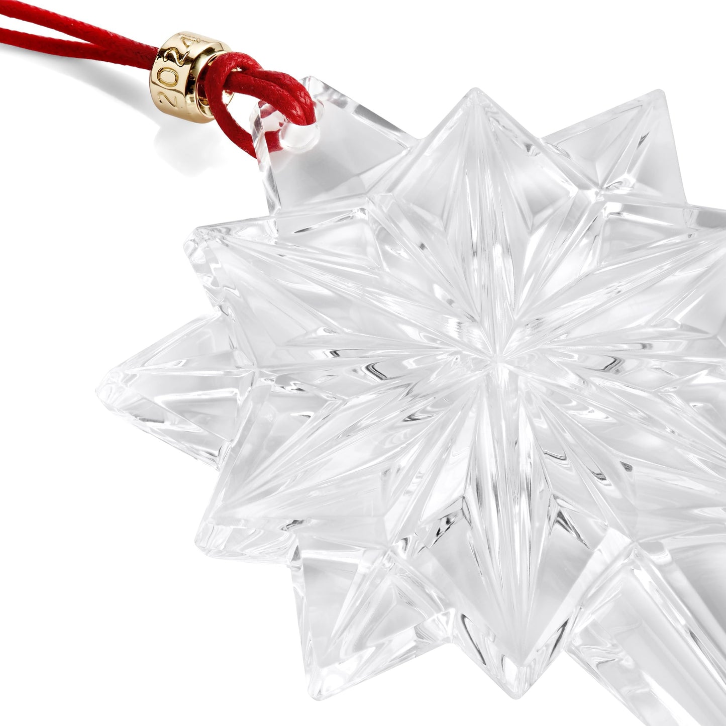 Waterford Annual Snow Star Ornament 2024