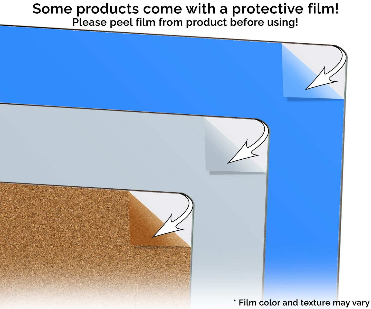 Marketing Holders Slanted Acrylic Mirror 8.5" x 11" Table or Counter Slant Back for Easy Viewing Vanity Make Up Shop or Salons Safer Than Glass