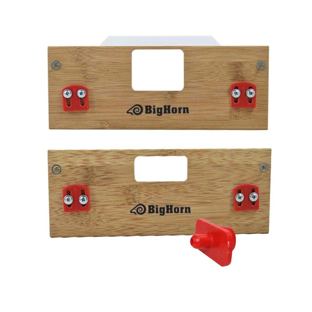 Big Horn 70156 'A' Latch & Strike Template Kit - Finish Size 1-Inch x 2-1/4-Inch