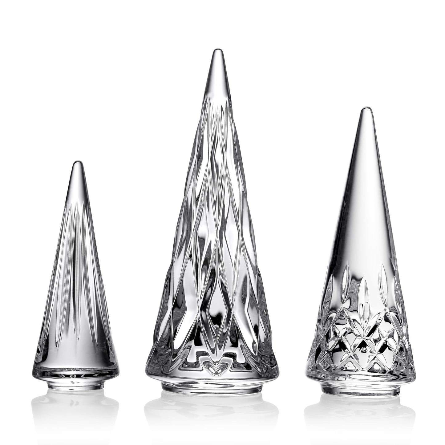 Waterford Standing Trees, Set of 3