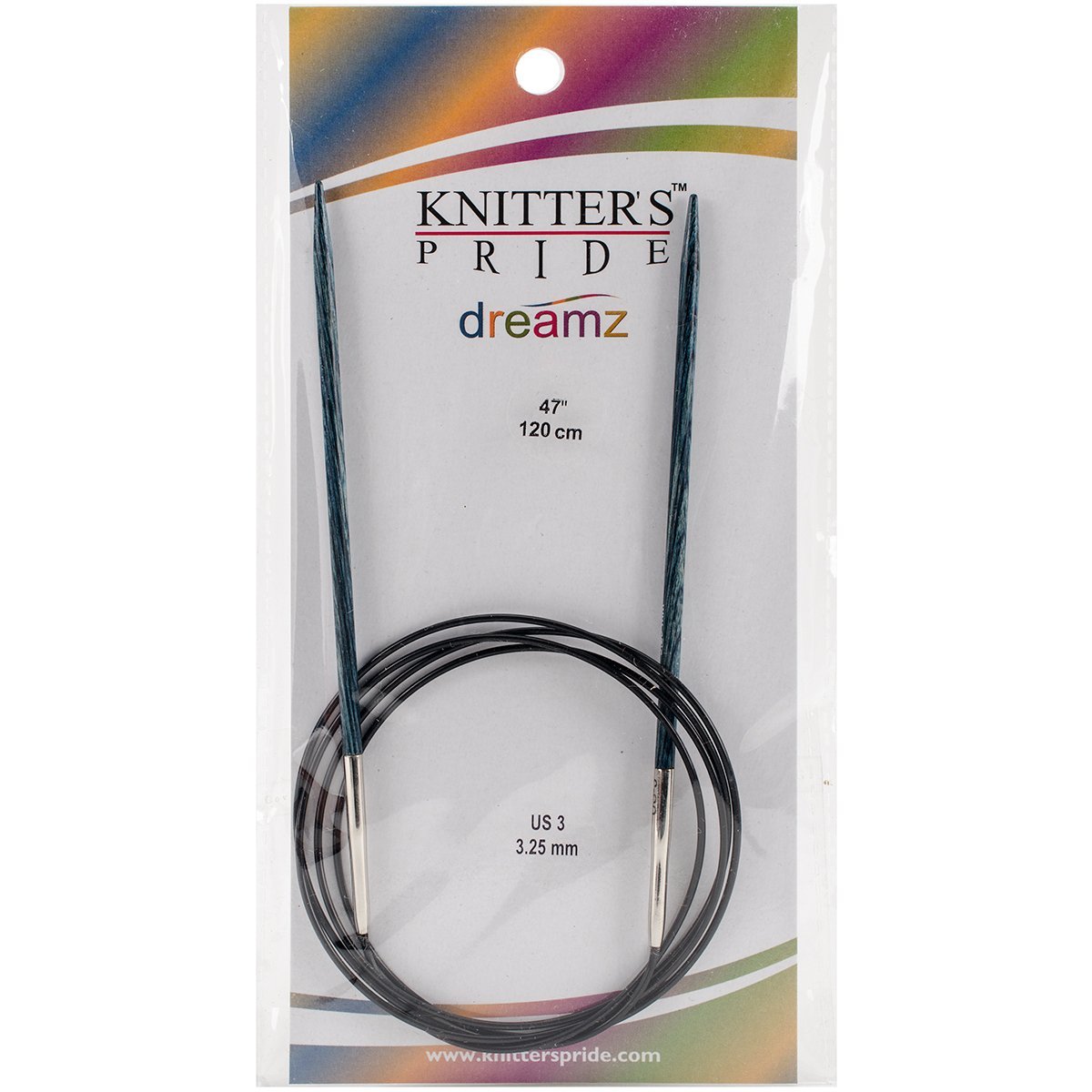Dreamz Fixed Circular Needles 47-Size 3/3.25mm