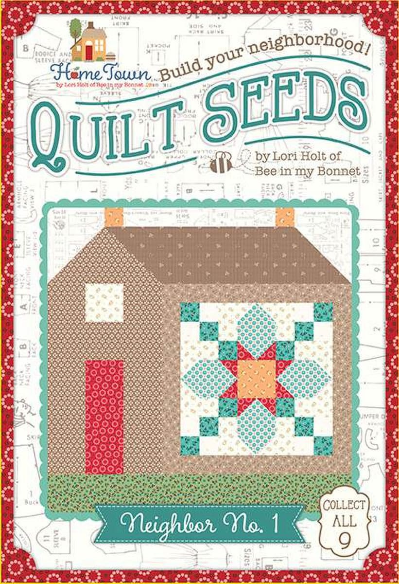 Riley Blake Bundled Quilt Seeds Patterns of Different Collections by Lori Holt of Bee in My Bonnet, Inspiring Designs for Beautiful Quilts