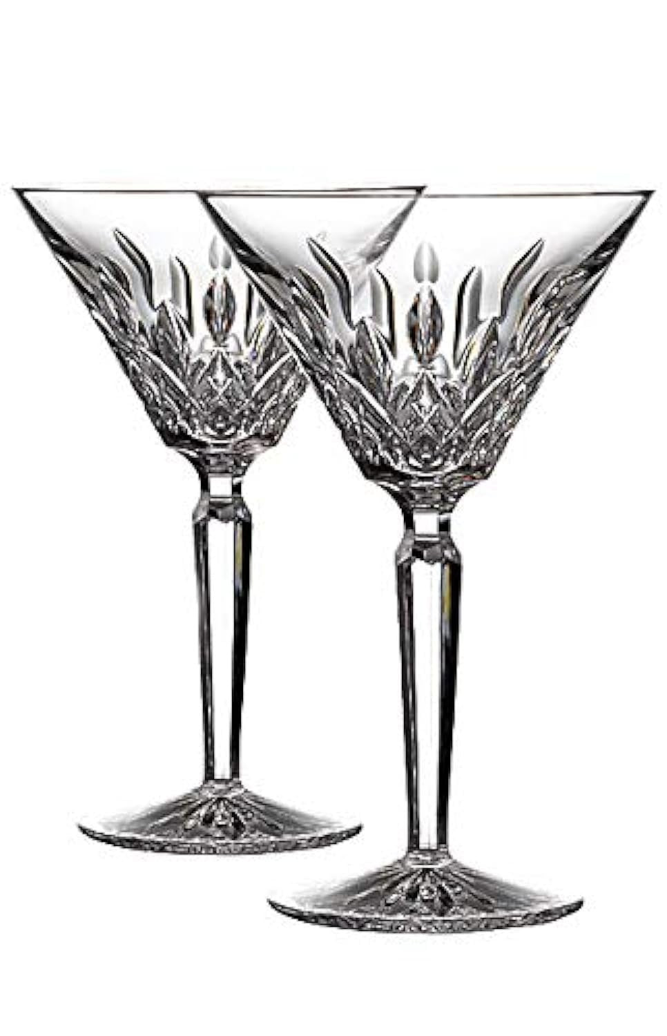 Waterford Lismore Martini Glass, Set of 2