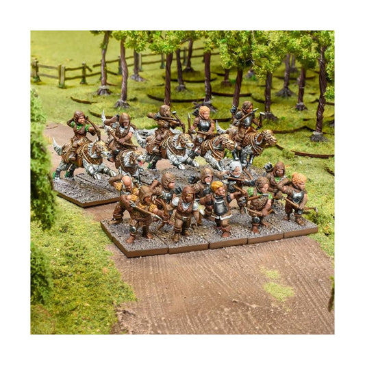 Mantic Games Kings of War 3E: Halfling - Poachers Battlegroup