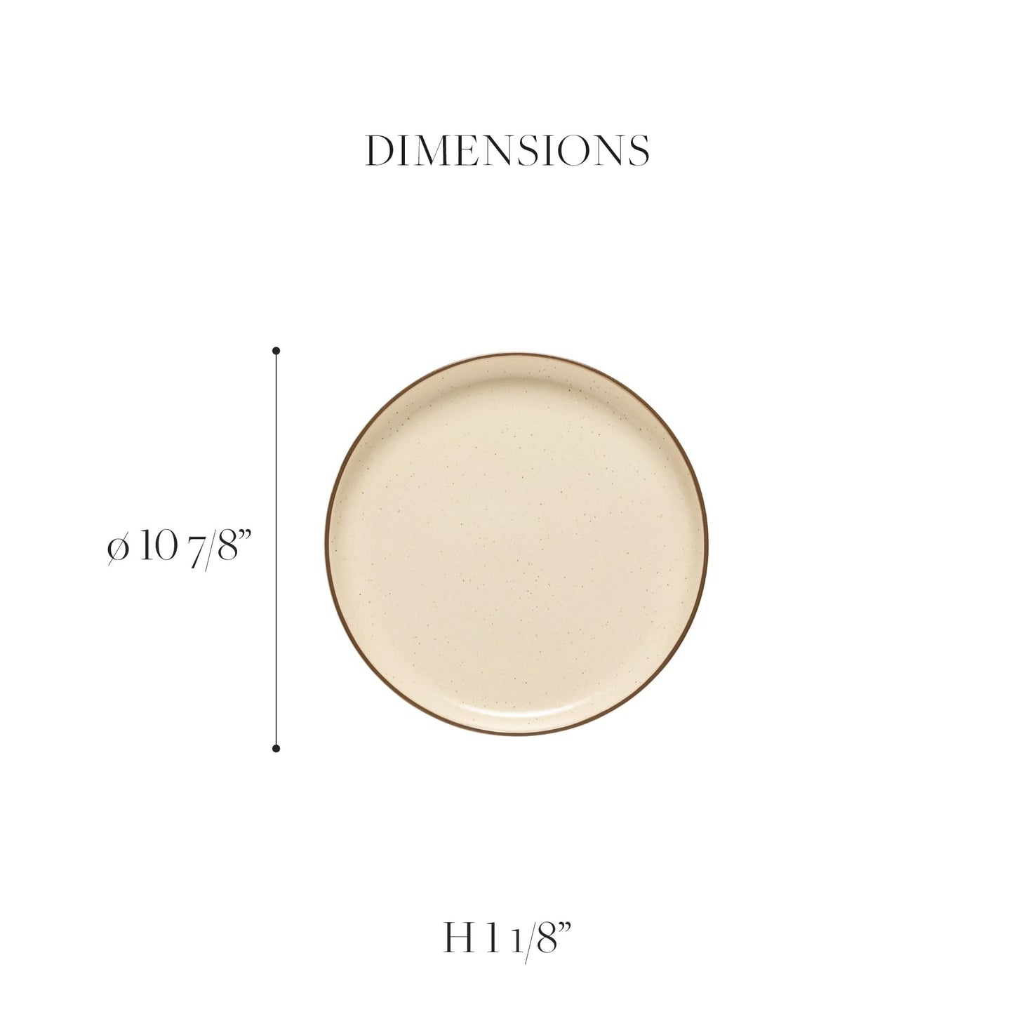 Casafina Ceramic Stoneware - Monterosa Collection | Microwave & Dishwasher Safe Dinnerware | Food Safe Glazing | Restaurant Quality Tableware