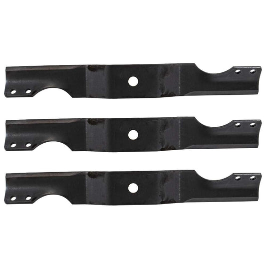 Ariens 3PK Genuine OEM Gravely Blades for Zoom 50 ZT50 50" Deck fits 03746500, 03971900, 3971900, 3746500, 13177