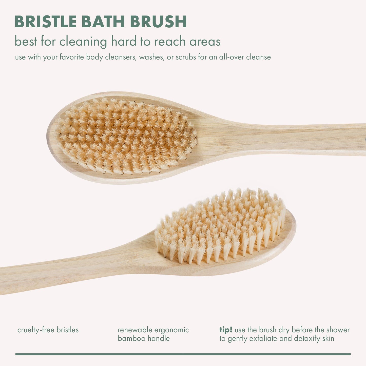 EcoTools Bristle Bath Brushes