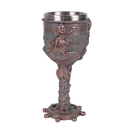 Pacific Giftware Ocean Under The Sea Mermaid Goblet