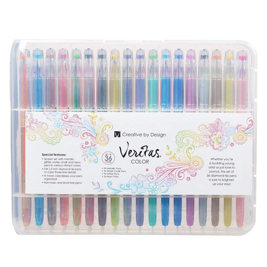 Christian Art Gifts Gel Pen Set, Assorted Colors