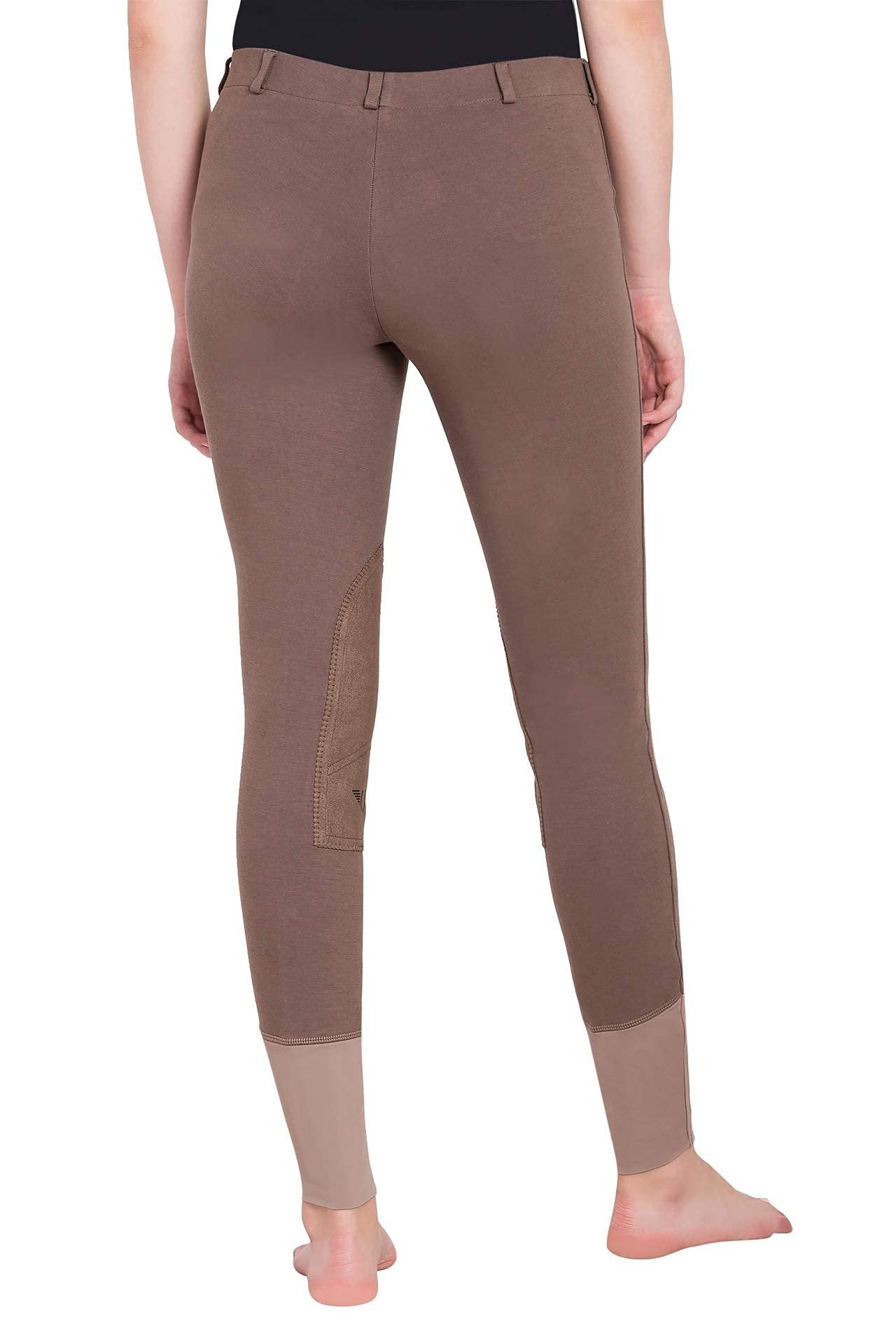 TuffRider Ladies Starter LowRise Pull-On Knee Patch Breeches