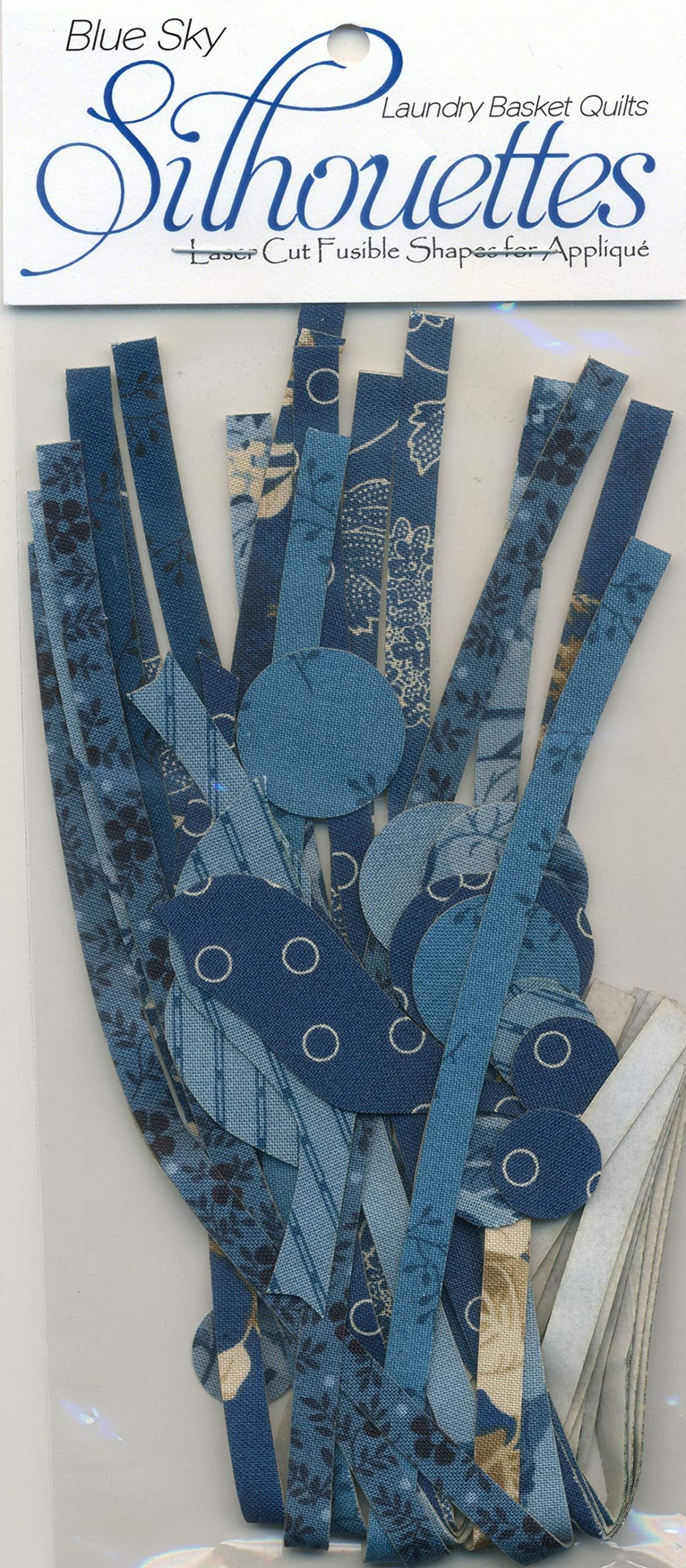 Silhouettes - Blue Sky Pre-Cut Applique Shapes by Edyta Sitar