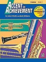 Alfred Accent on Achievement, Book 1 -Trombone -Book & CD