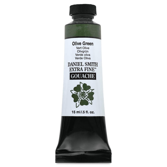 DANIEL SMITH Extra Fine Gouache - Olive Green, 15 ml
