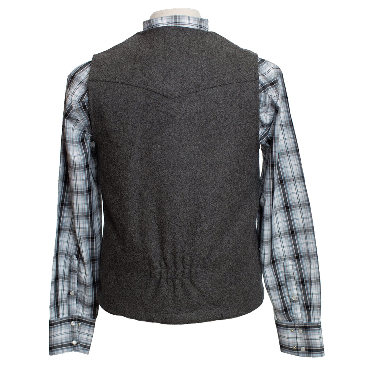 Wyoming Traders Men's Buckaroo Wool Vest