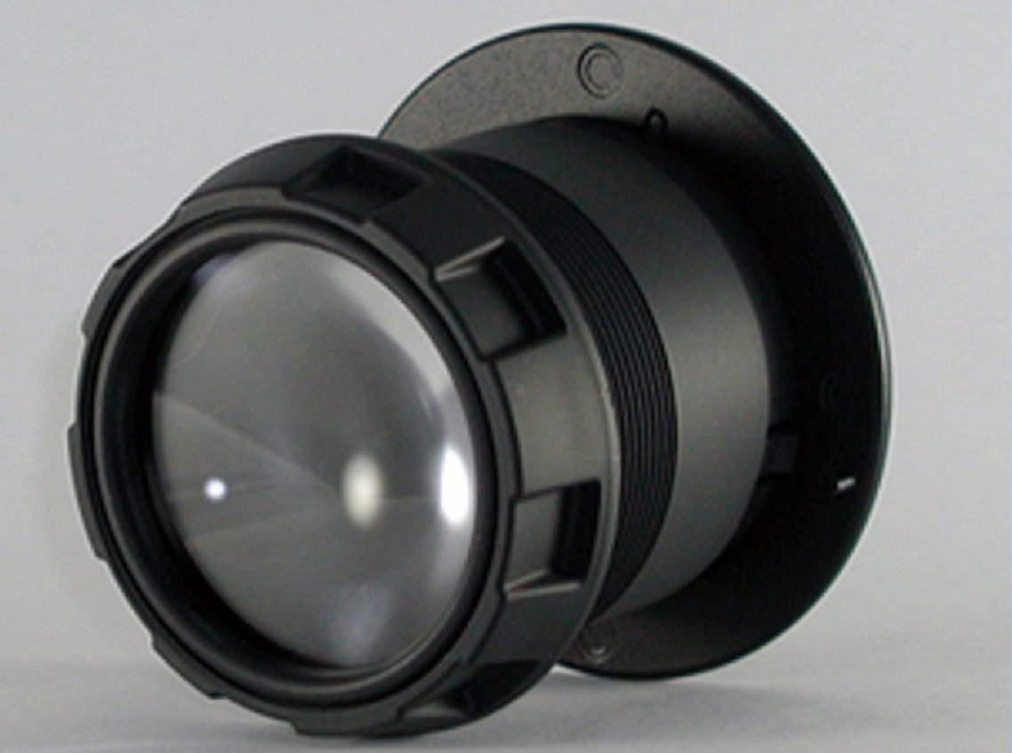 Door Scope DS1000 Charcoal Door Scope Viewer - 168 degree wide angle view