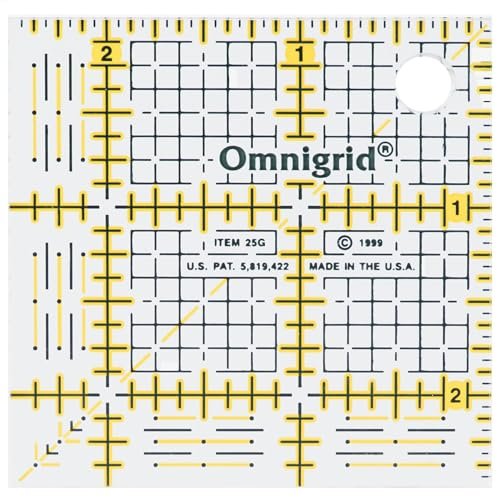 Omnigrid Quilter'S Square-2-1/2"X2-1/2"