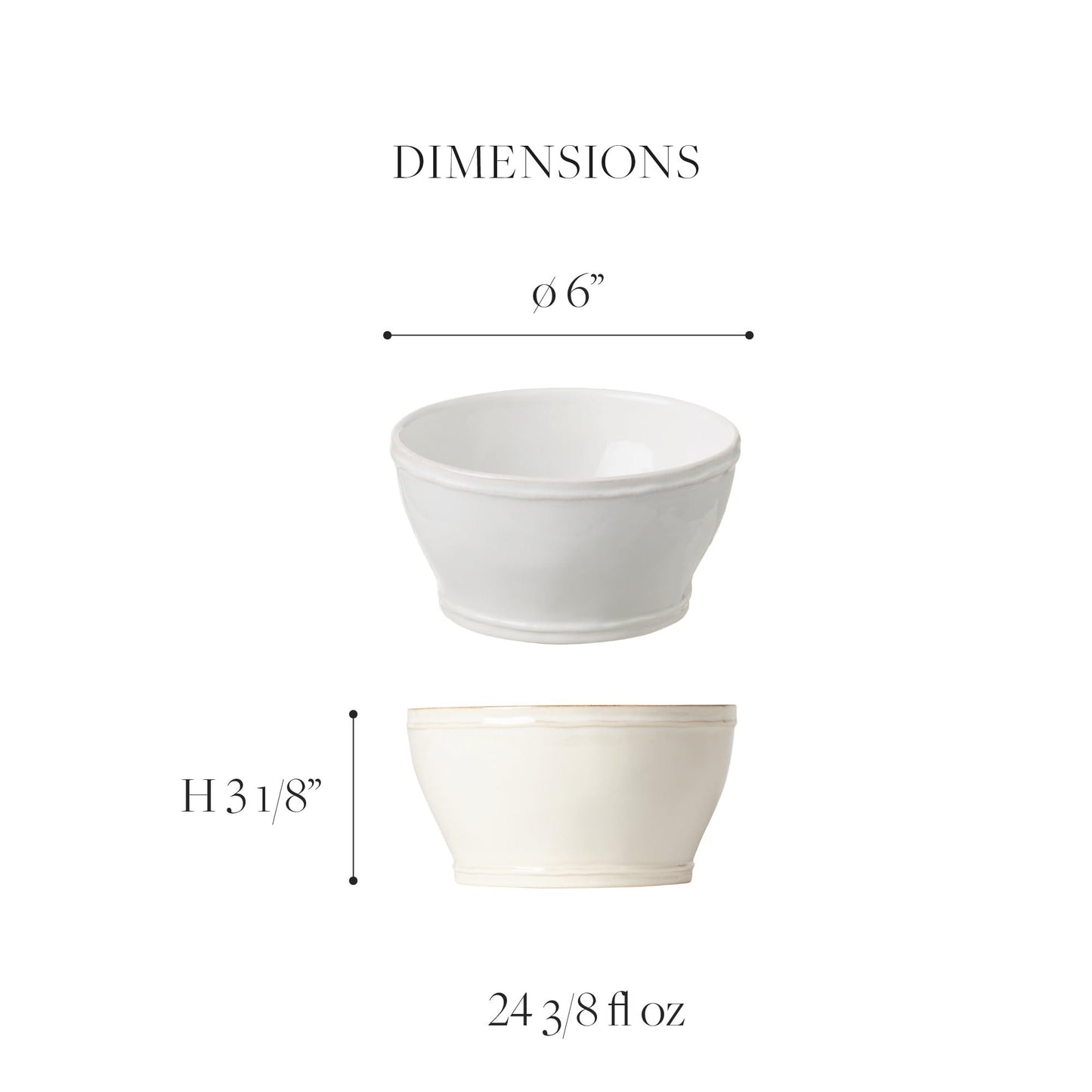 Casafina Ceramic Stoneware - Fontana Collection | Microwave & Dishwasher Safe Dinnerware | Food Safe Glazing | Restaurant Quality Tableware