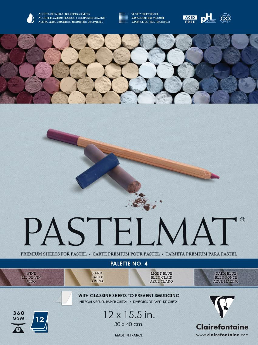 Clairefontaine Pastelmat Glued Pads