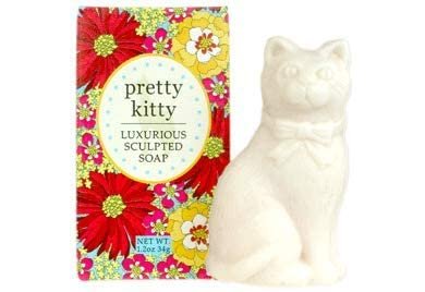Greenwich Bay Trading Company – Kitty Sculpted Soap Bundle- Precious Kitty + Pretty Kitty + Sweet Kitty