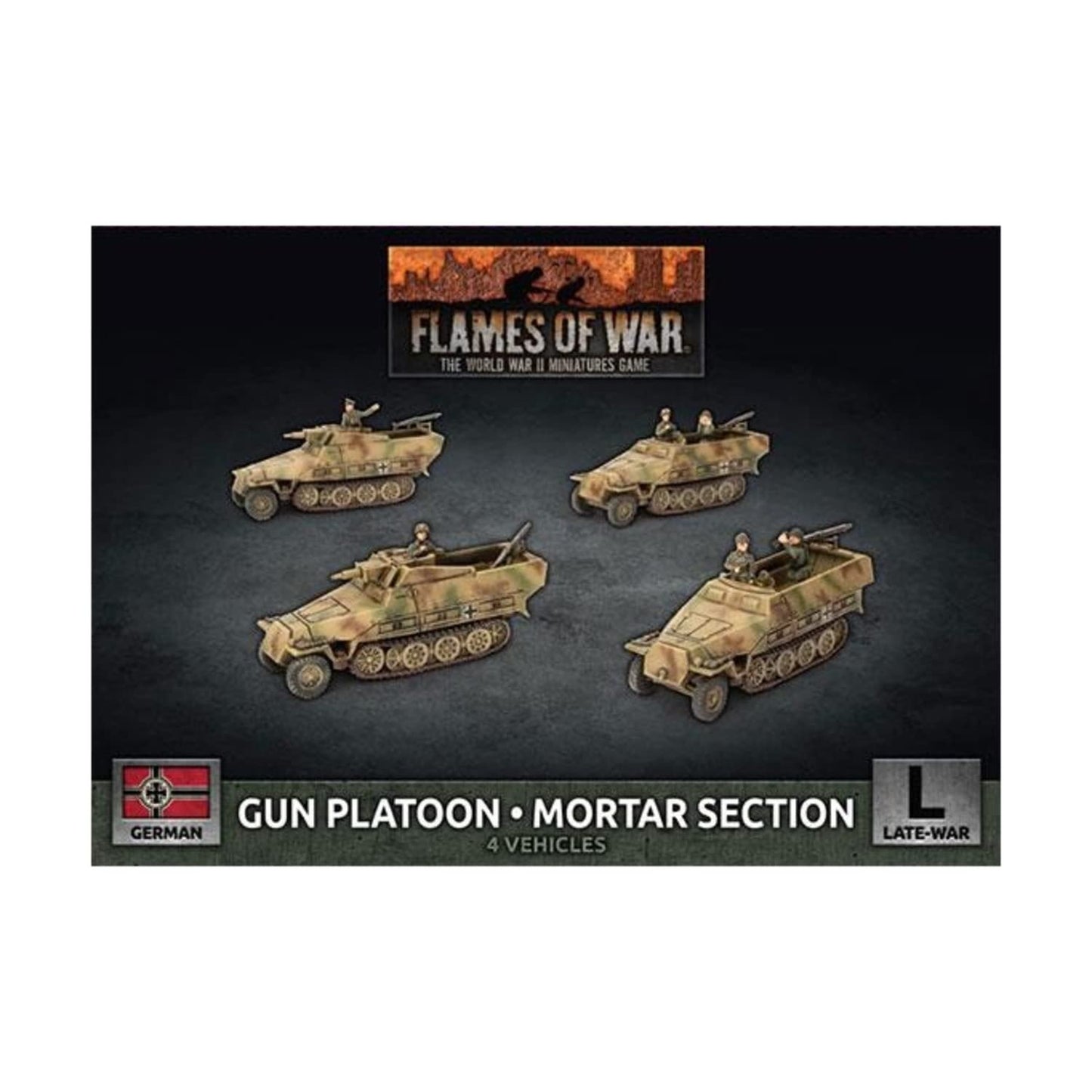 Flames of War: German Gun Platoon or Mortar Section (Late-War)