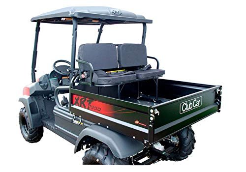 Great Day Original Rumble Seat and Deluxe Rumble Seat - For UTVs With 30”x 30”x 12” or Larger Bed Size - Black